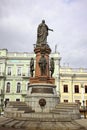 Monument to Empress Catherine the Great in Odessa Royalty Free Stock Photo