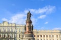 Monument to Empress Catherine the Great in Odessa center Royalty Free Stock Photo