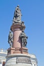 Monument to empress Catherine the Great in Odessa