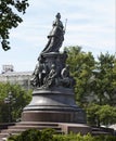 Monument to Empress Catherine the 2 nd Royalty Free Stock Photo