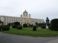 Beautiful Maria-Theresien-Platz, Vienna, Austria.