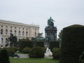 Beautiful Maria-Theresien-Platz, Vienna, Austria.