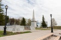 Monument to Ermak. Tobolsk, Russia