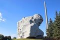 Monument to the fallen defenders of Brest Fortress Royalty Free Stock Photo