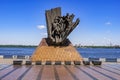 Monument to fallen soldiers in Afghanistan in Dnipro