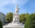 Monument to the Fallen Victims of the Great War by Maxiano Alves in Lisbon, Portugal. Royalty Free Stock Photo