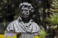 Monument to the famous Russian poet and writer Alexander Pushkin Royalty Free Stock Photo