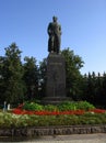 Monument to Felix Dzerzhinsky in Dzerzhinsk, Russia