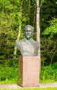 Monument to Felix Dzerzhinsky. Grutas Park Royalty Free Stock Photo
