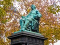 Monument to Ferenc Deak Royalty Free Stock Photo