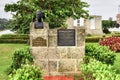 Monument to Fermin Valdes Dominguez Royalty Free Stock Photo