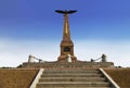 Monument to field Marshal M. I. Kutuzov commander of the Russian army in the Patriotic war of 1812 in the Borodino field. Mozhaisk