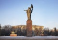 Monument to the Fighters of the Revolution in Bishkek. Kyrgyzstan