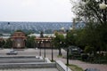 Monument to the Fighters of the Revolution, after which the Old City begins Royalty Free Stock Photo