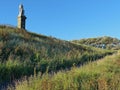 Monument to Admiral Collingwood, Tynemouth Royalty Free Stock Photo