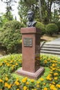 A monument to the founder of the Arboretum Khudekov S.N.