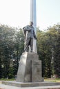 Monument to Tsiolkovsky K. E. in Kaluga Royalty Free Stock Photo