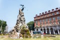 Monument to the Frejus Tunnel Royalty Free Stock Photo