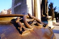 Monument of the Human Rights, Paris Royalty Free Stock Photo