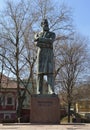 Monument to Friedrich Engels in Moscow Royalty Free Stock Photo