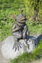 Monument to the frog-tsarevna in Kaliningrad