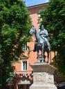 The monument to Garibaldi of Bologna Royalty Free Stock Photo