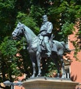 The monument to Garibaldi of Bologna Royalty Free Stock Photo