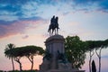 Monument to Garibaldi in Rome