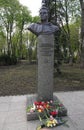 Monument to General of the Army Ivan Danilovich Chernyakhovsky Royalty Free Stock Photo