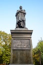 Monument to the governor of New Russia Prince Mikhail Vorontsov located in the Soborna Square