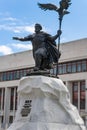 Monument to the Grand Duke of Moscow Ivan III Tsar Ivan the Great. Kaluga, Russia