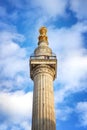 The monument to the great fire of London Royalty Free Stock Photo