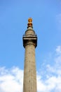 The monument to the great fire of London, England Royalty Free Stock Photo