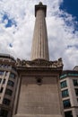 Monument to the Great Fire of London Royalty Free Stock Photo