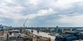 Monument to the Great Fire of London views in UK Royalty Free Stock Photo