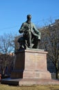 Monument to a great russian composer Nikolai Rimsky-Korsakov