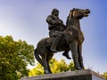 Monument to Hajduk Veljko Petrovic in Negotin, Serbia