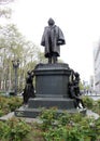 Monument to Henry Ward Beecher, 19th-century liberal theologian, preacher, and orator, Brooklyn, NY, USA