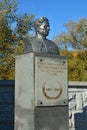 Monument to hero of Soviet Union S. S. Guryev. Kaliningrad, Russ