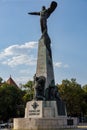 Monument to the Heroes of the Air in Bucharest, Romania Royalty Free Stock Photo