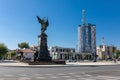 Monument to the Heroes of Kosovo in the center of KruÃÂ¡evac (Battle of Kosovo 1389). Serbia