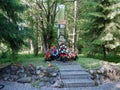 Monument to the heroes of the second world war, Monument to the scout group