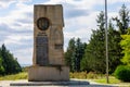 Monument to the heroes of the Transnistrian war. Illustrative editorial. September 5, 2021 Cantemir Moldova