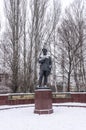 Monument to the heroic police officers of the USSR