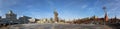 Monument to Holy Prince Vladimir the Great on Borovitskaya Square in Moscow near the Kremlin, Russia.