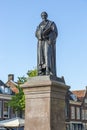 Monument to Hugo Grotius, Dutch lawyer and statesman. He laid the foundations of international law.