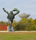 Monument to the Hungarian Socialist Republic Communist Statues at Memento Park Budapest Hungary Royalty Free Stock Photo