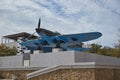 Monument to the IL-2 aircraft in Novorossiysk