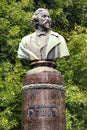 Monument to Ilya Repin in Chuhuiv, Ukraine