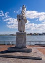 Monument to the Immigrant sculpture in New Orleans